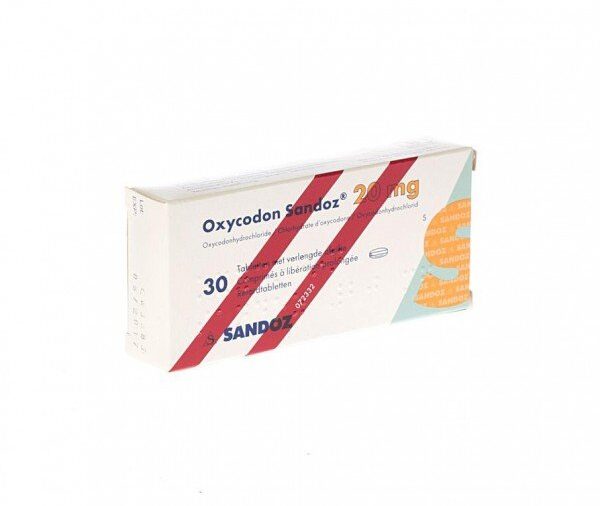 Oxycodon 20 mg